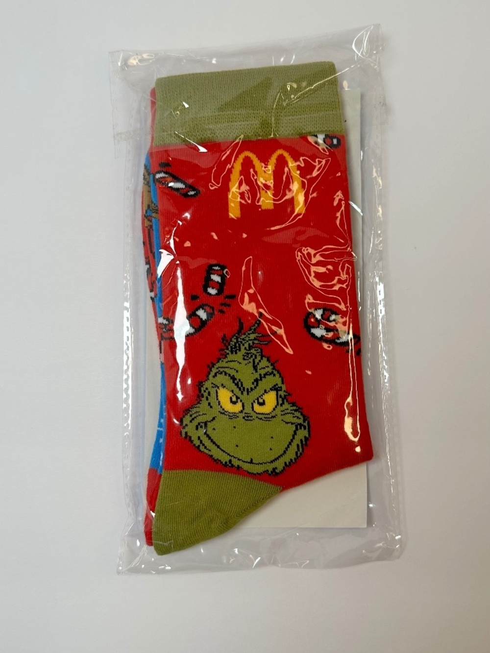 McDonald’s Grinch Socks 2024 Dr Seuss Holiday Socks New - Picture 2 of 5